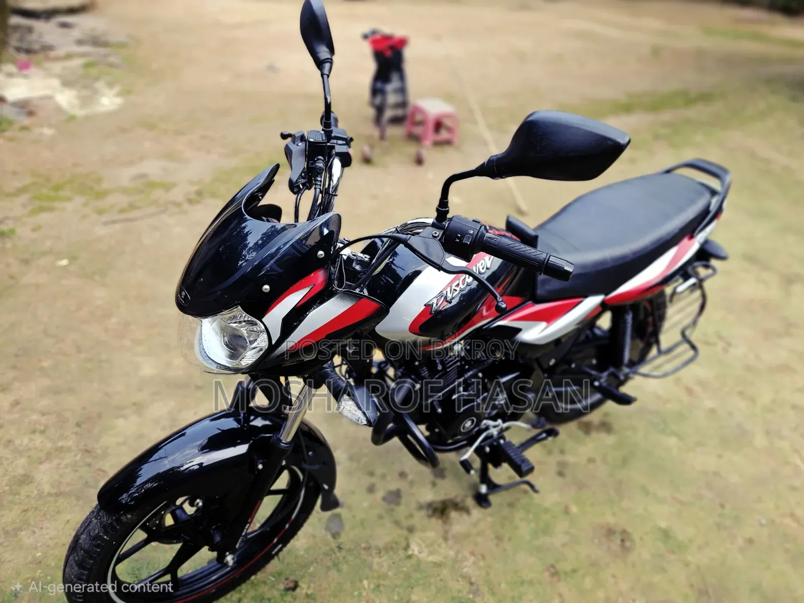 Bajaj Discover 125 2025 Red
