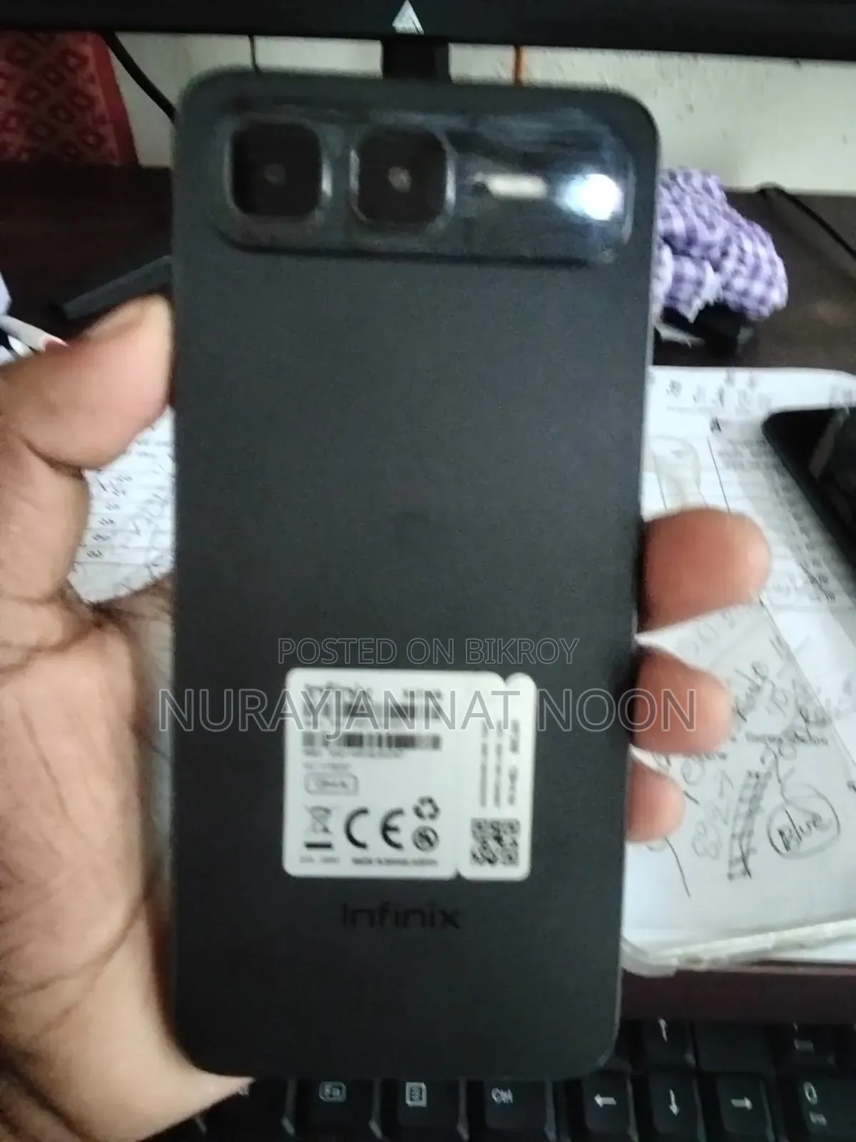 Infinix Smart 10 Plus 128 GB Black