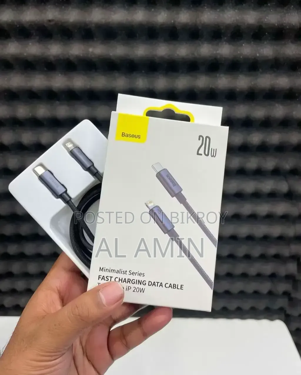 *BASEUS Original Fast Charging Cable - Black