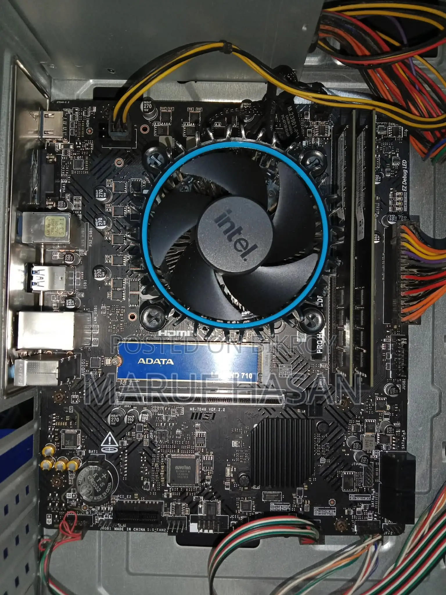 Desktop Computer MSI 8GB Intel Core I5 SSD 512GB