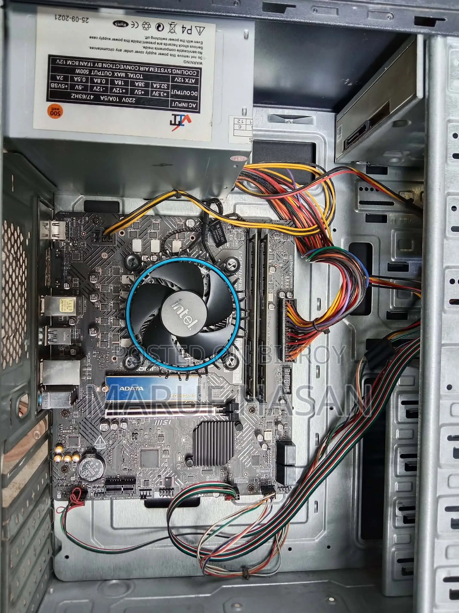 Desktop Computer MSI 8GB Intel Core I5 SSD 512GB