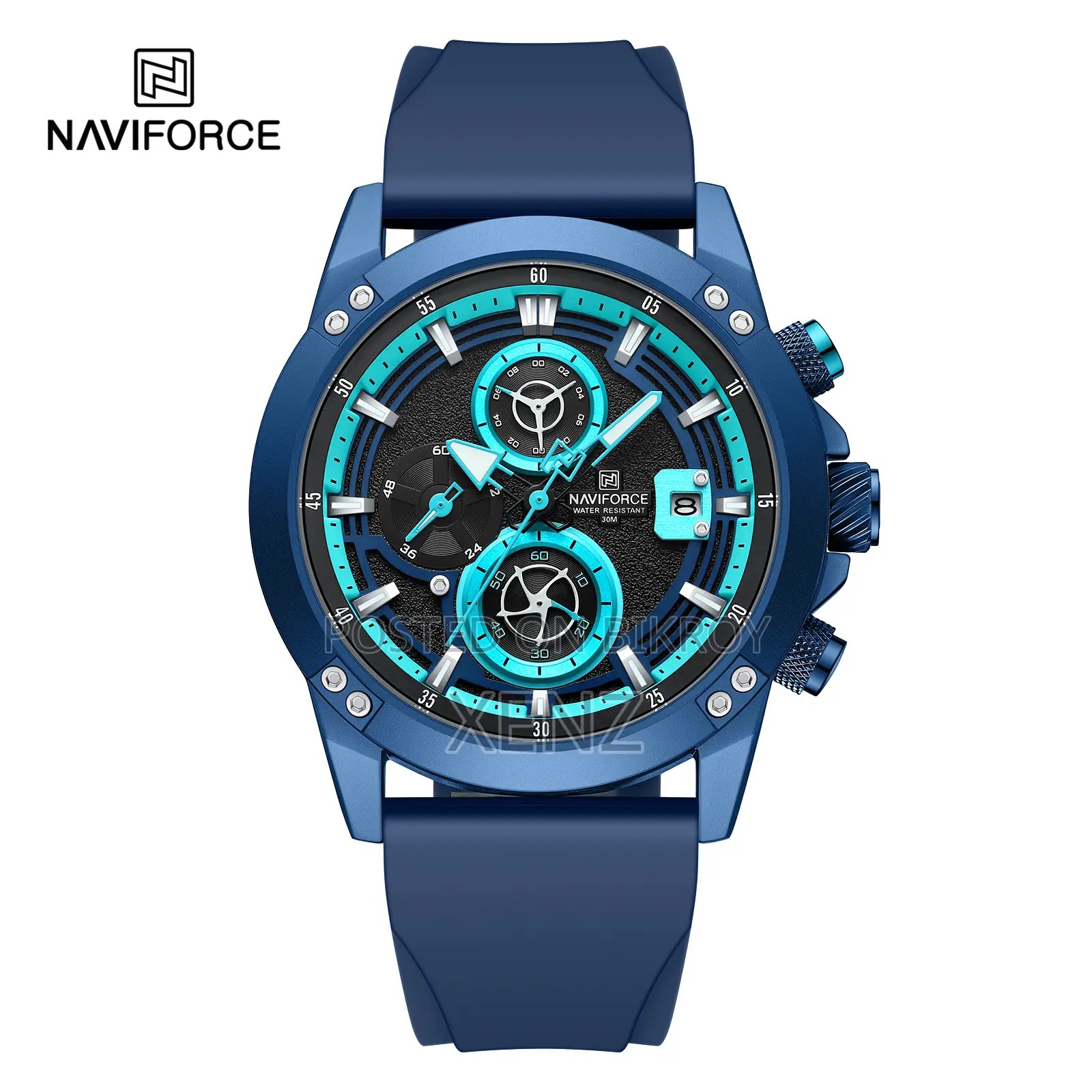 NAVIFORCE NF8033 Blue Watch for Men
