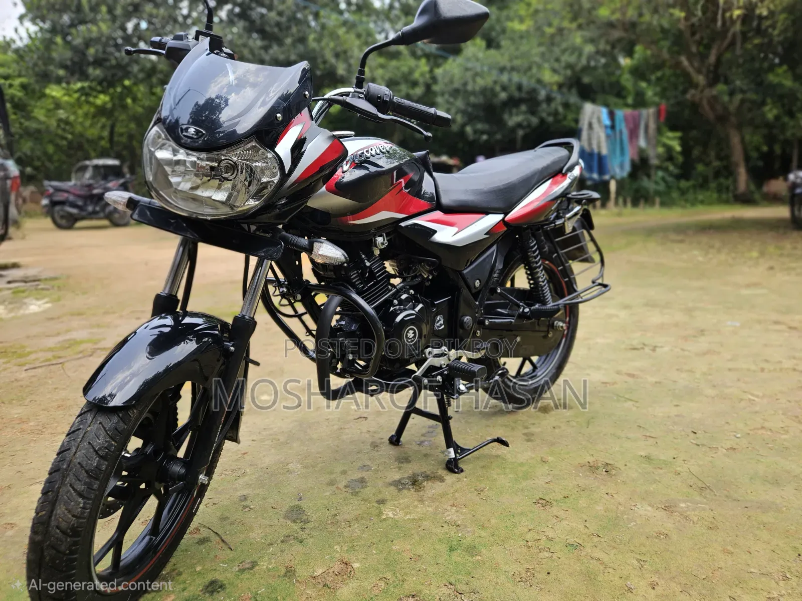 Bajaj Discover 125 2025 Red
