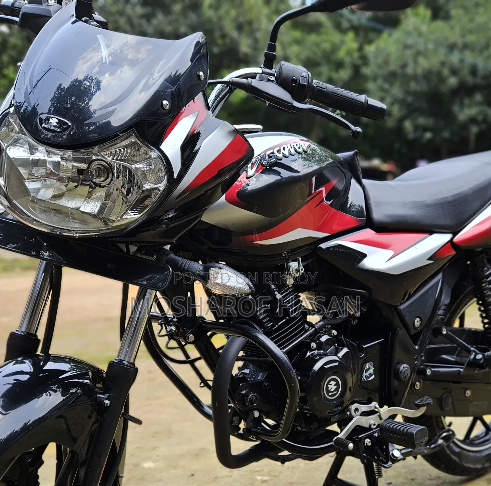 Bajaj Discover 125 2025 Red