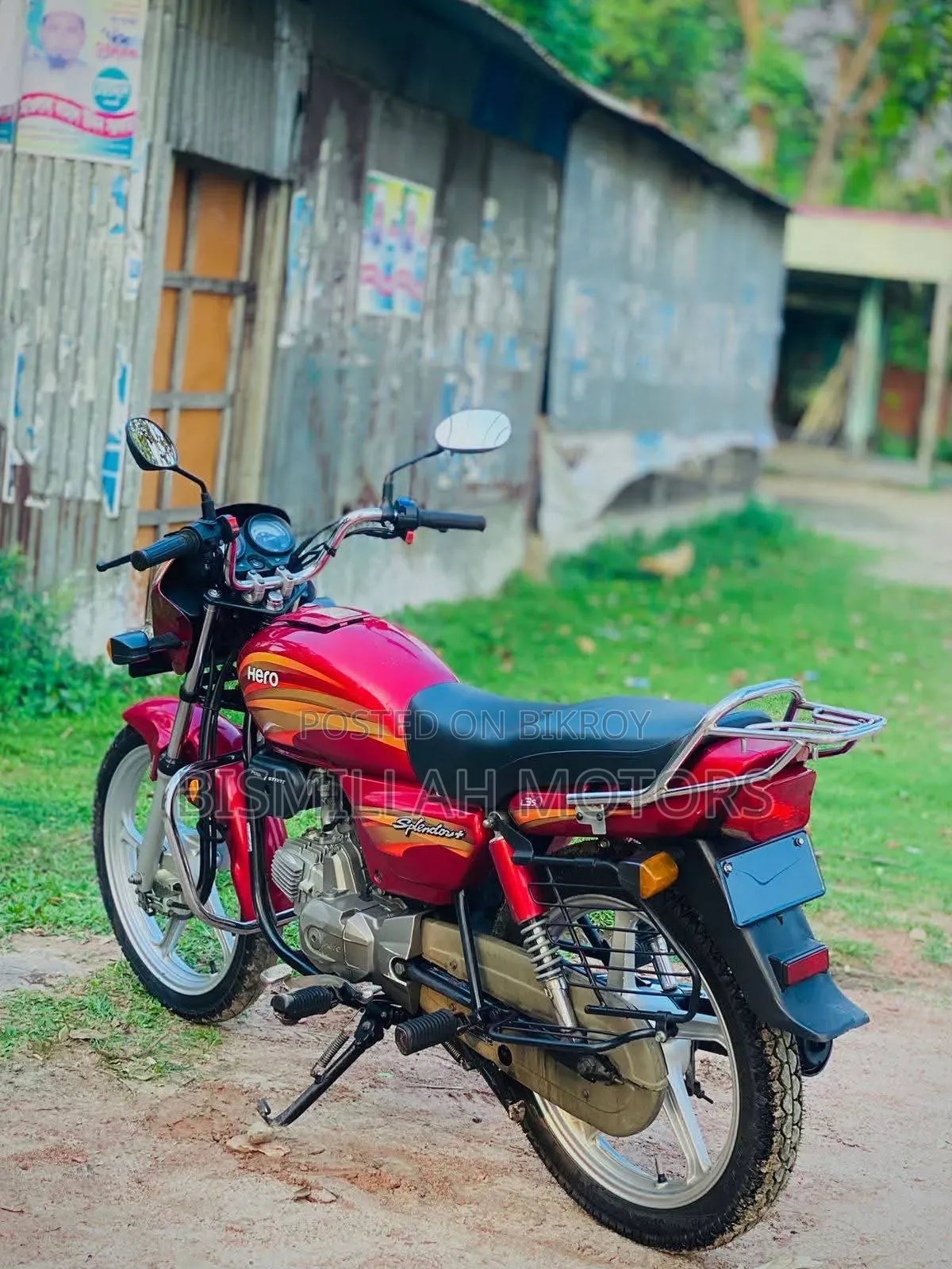 Hero Splendor Plus 2021 Red