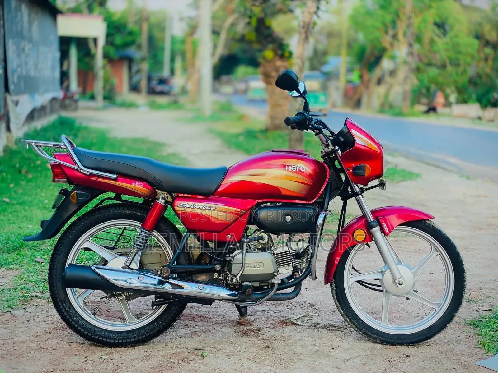 Hero Splendor Plus 2021 Red