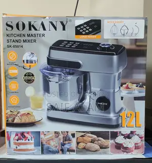 Sokany 12L Stand Mixer (SK-05014) Brand New