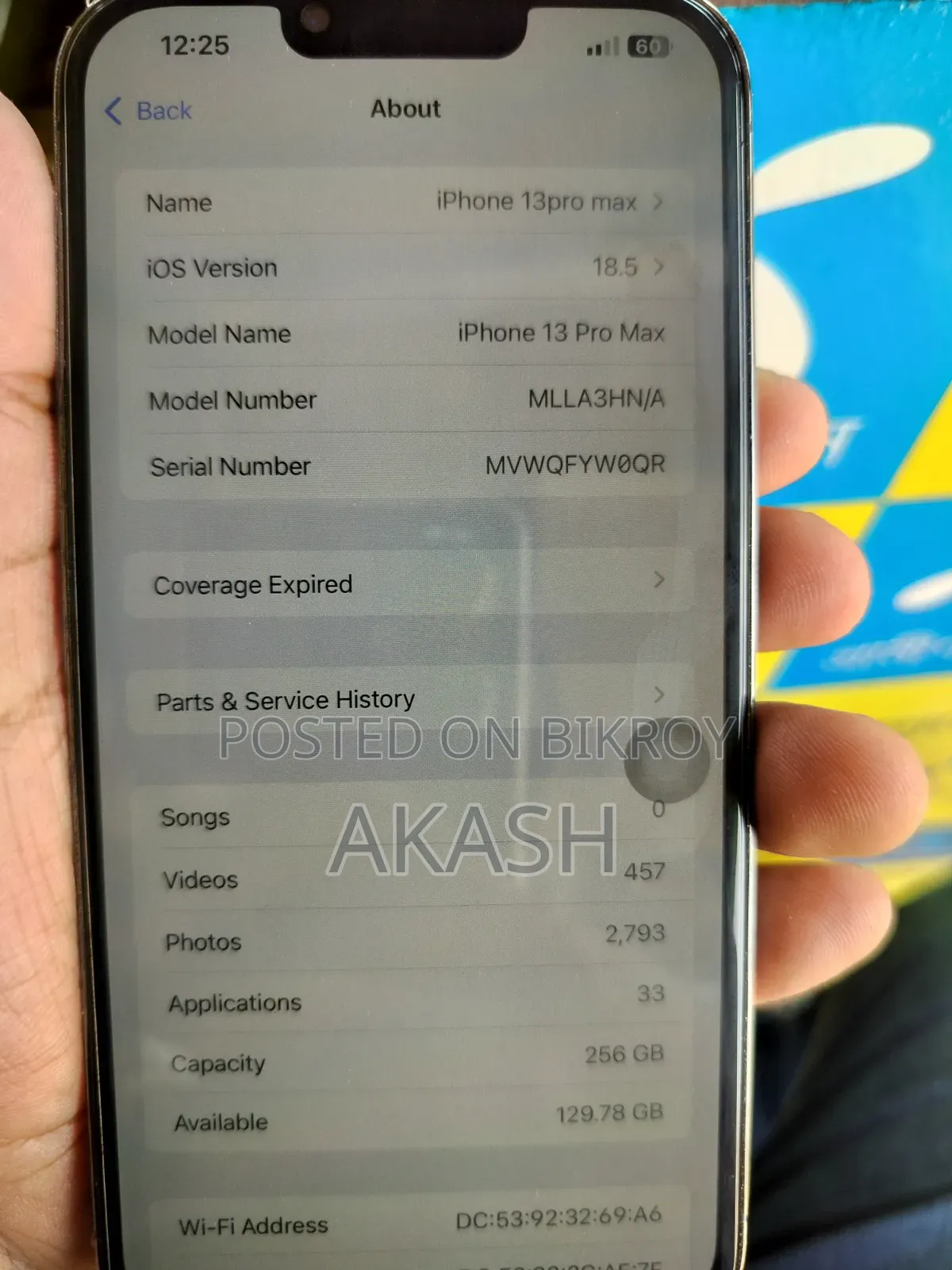 Apple iPhone 13 Pro Max 256 GB Silver
