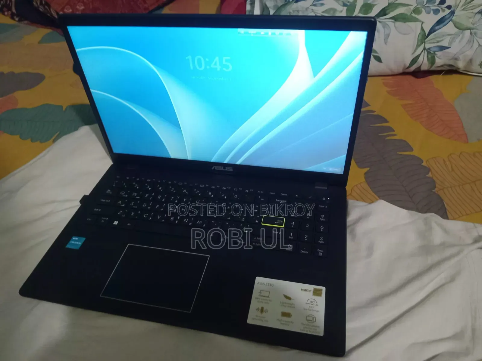 New Laptop ASUS 4GB Intel Celeron SSD 128GB
