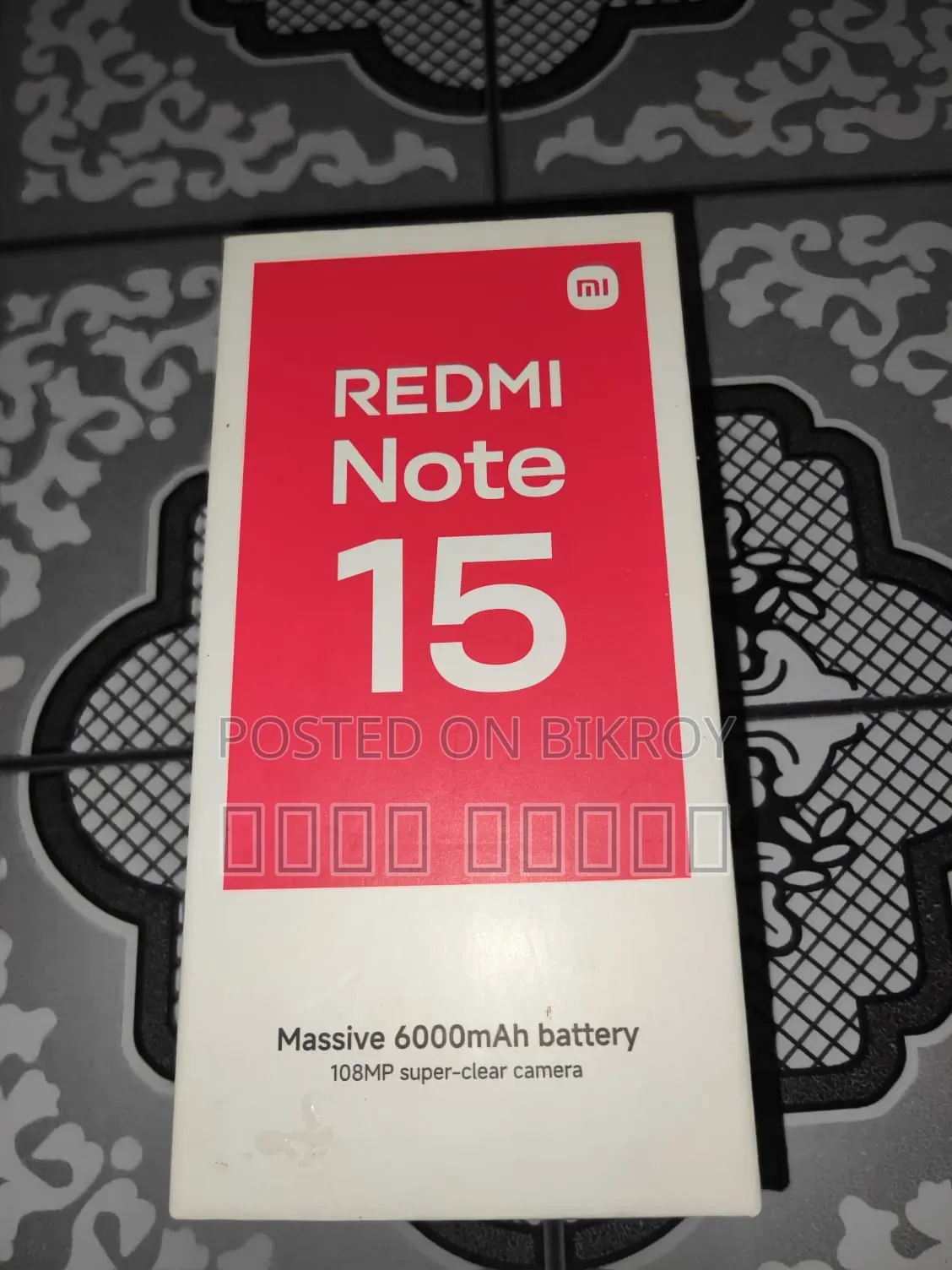 New Xiaomi Redmi Note 15 256 GB Black