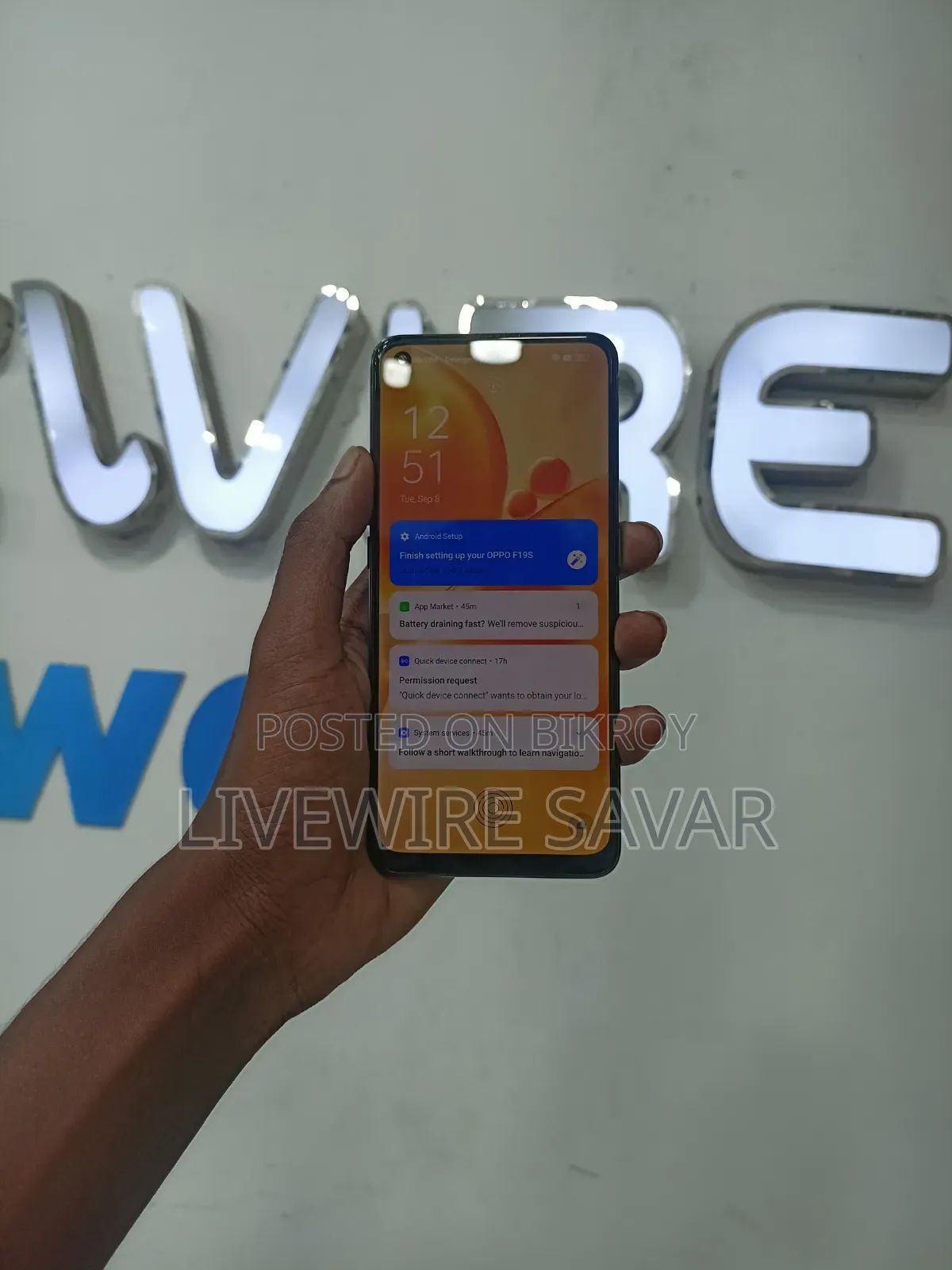 Oppo F19S 128 GB Black