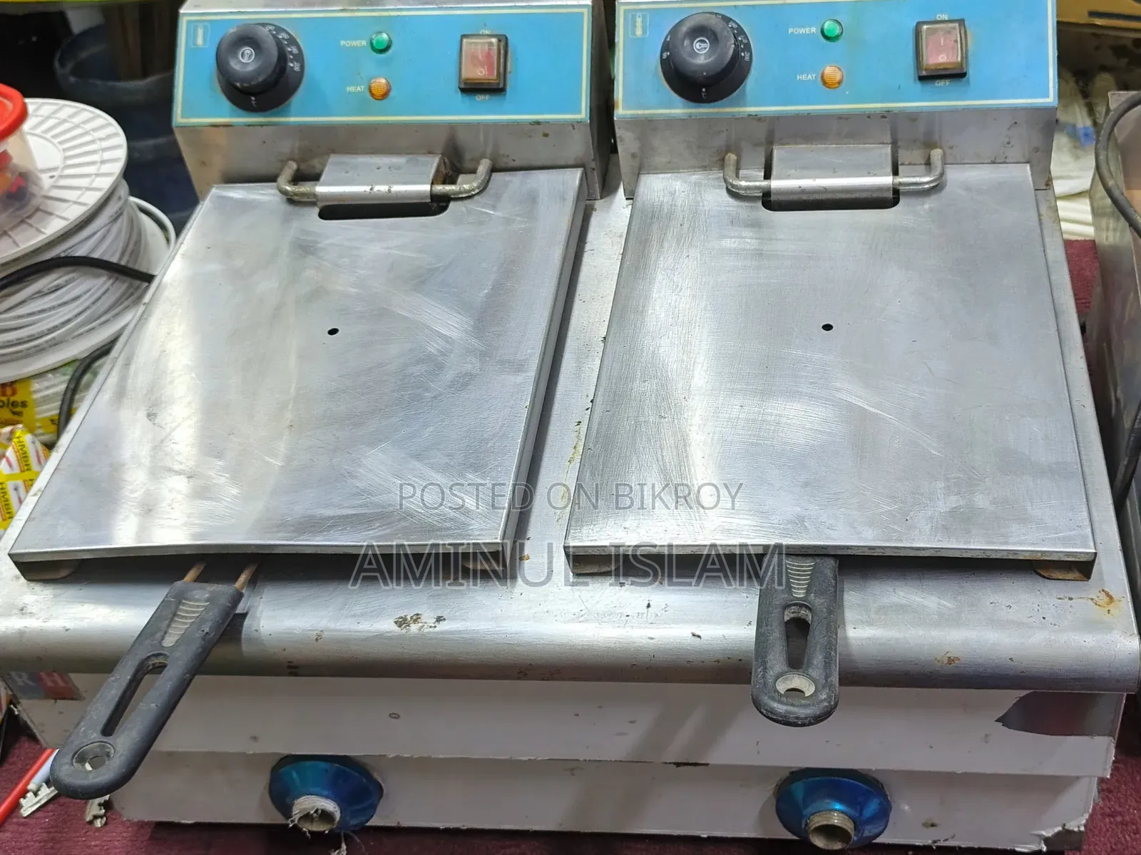 Electric Fryer Double Unit