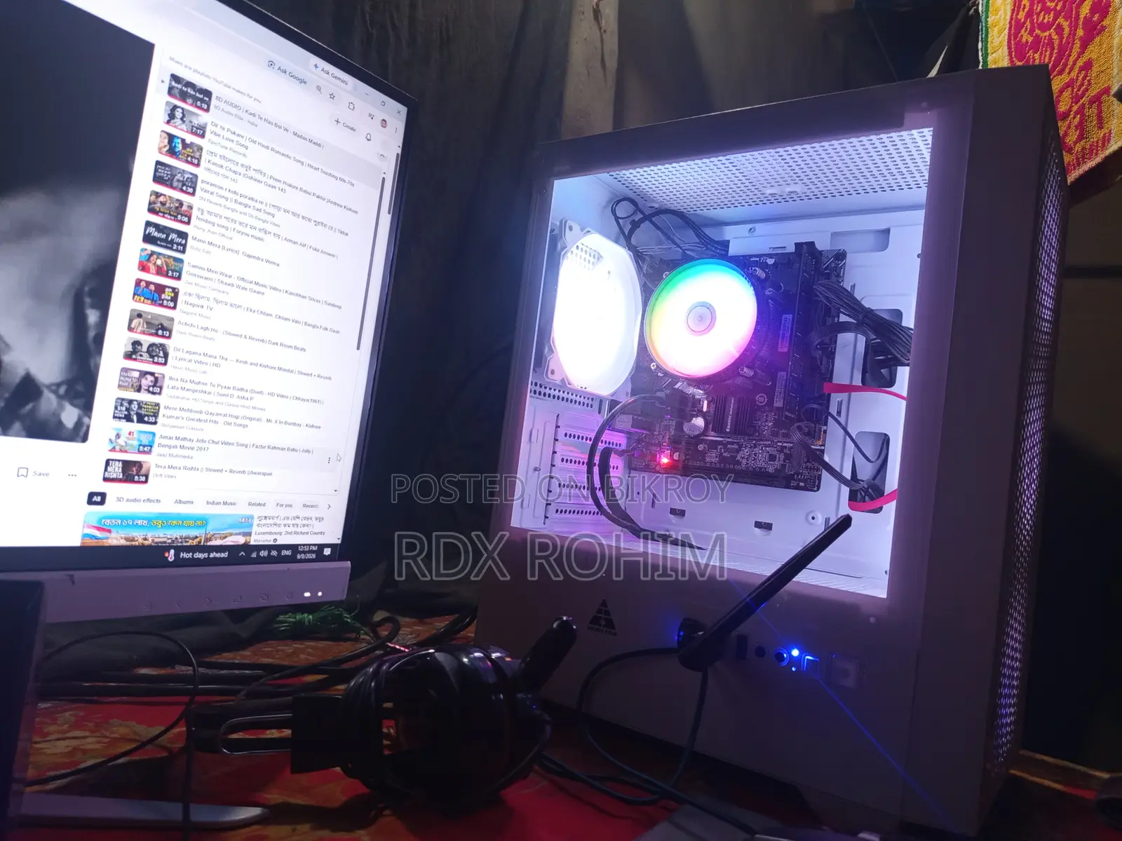 Desktop Computer 8GB Intel Core i5 SSD 128GB