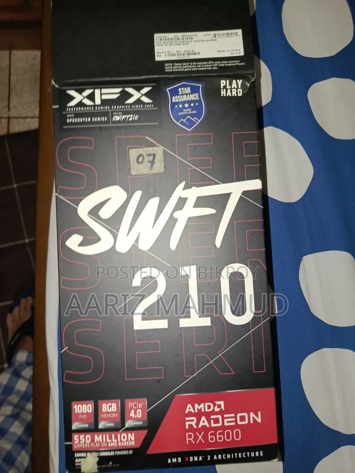XFX Amd Radeon RX6600