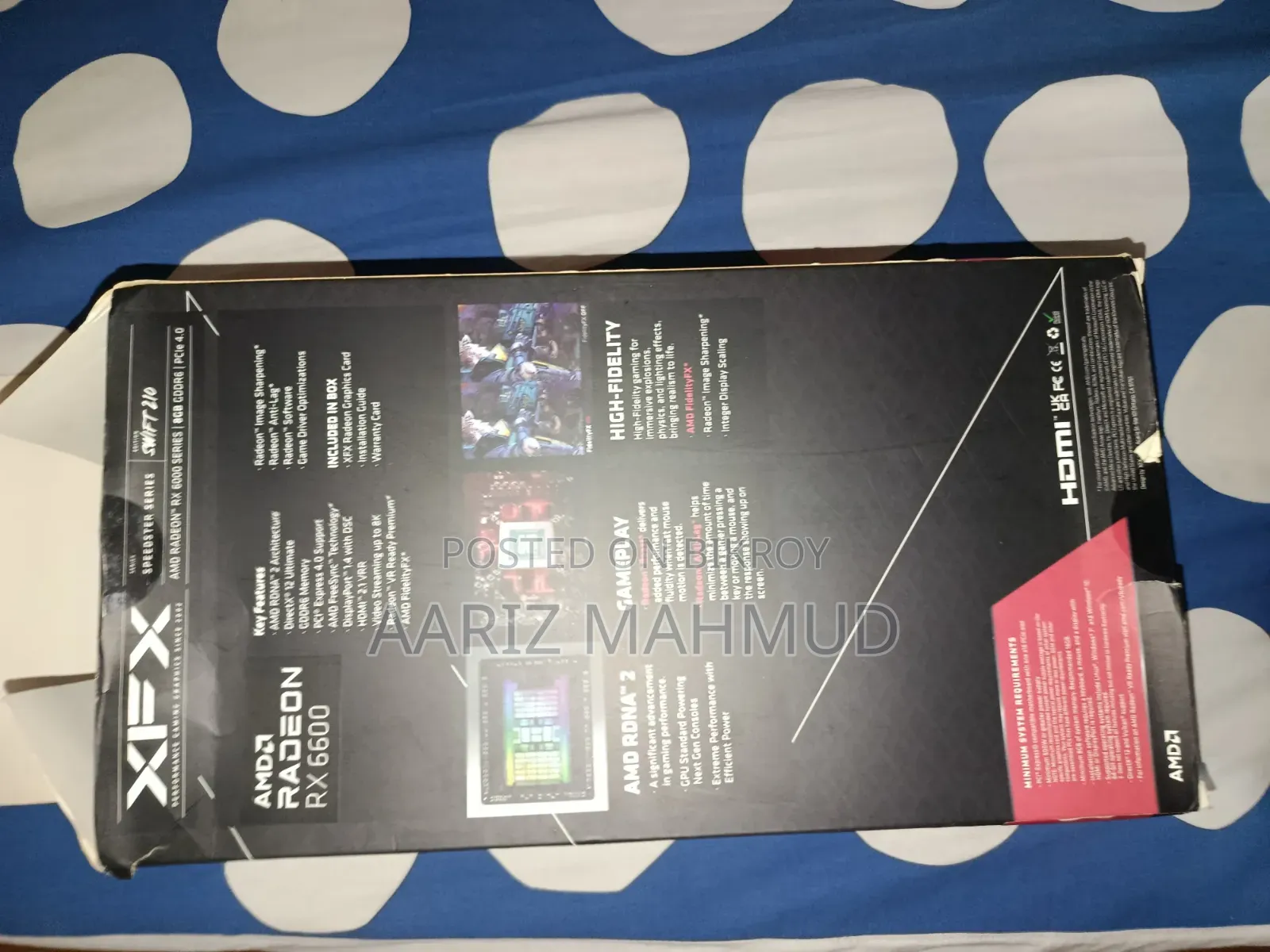 XFX Amd Radeon RX6600