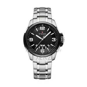 Naviforce NF9215 Silver Watch for Men