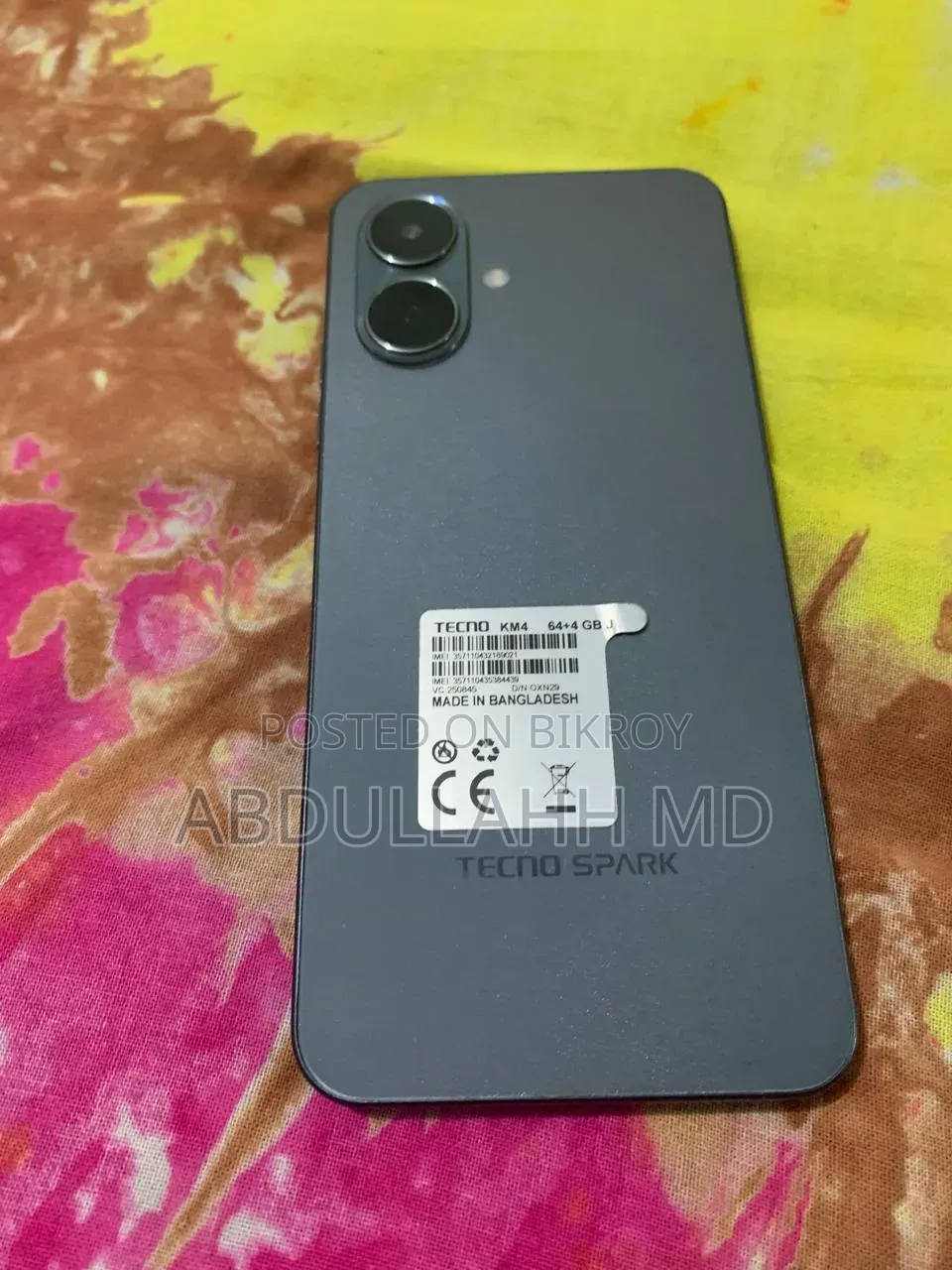 Tecno Spark Go 2 64 GB Black