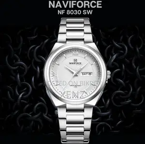 Naviforce NF8030 Silver Watch for Men