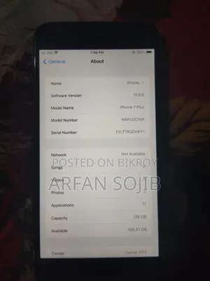 Apple iPhone 7 Plus 128 GB Black