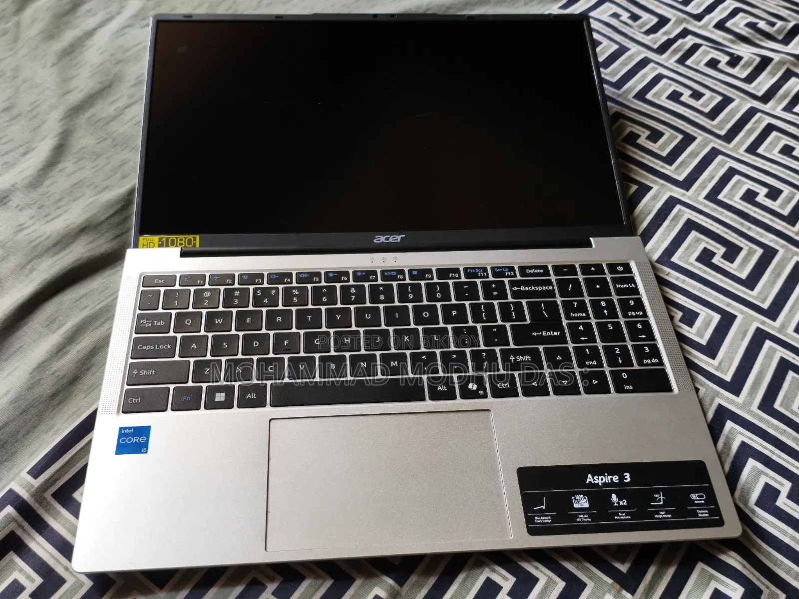 Laptop Acer Aspire 3 8GB Intel Core I5 SSD 512GB