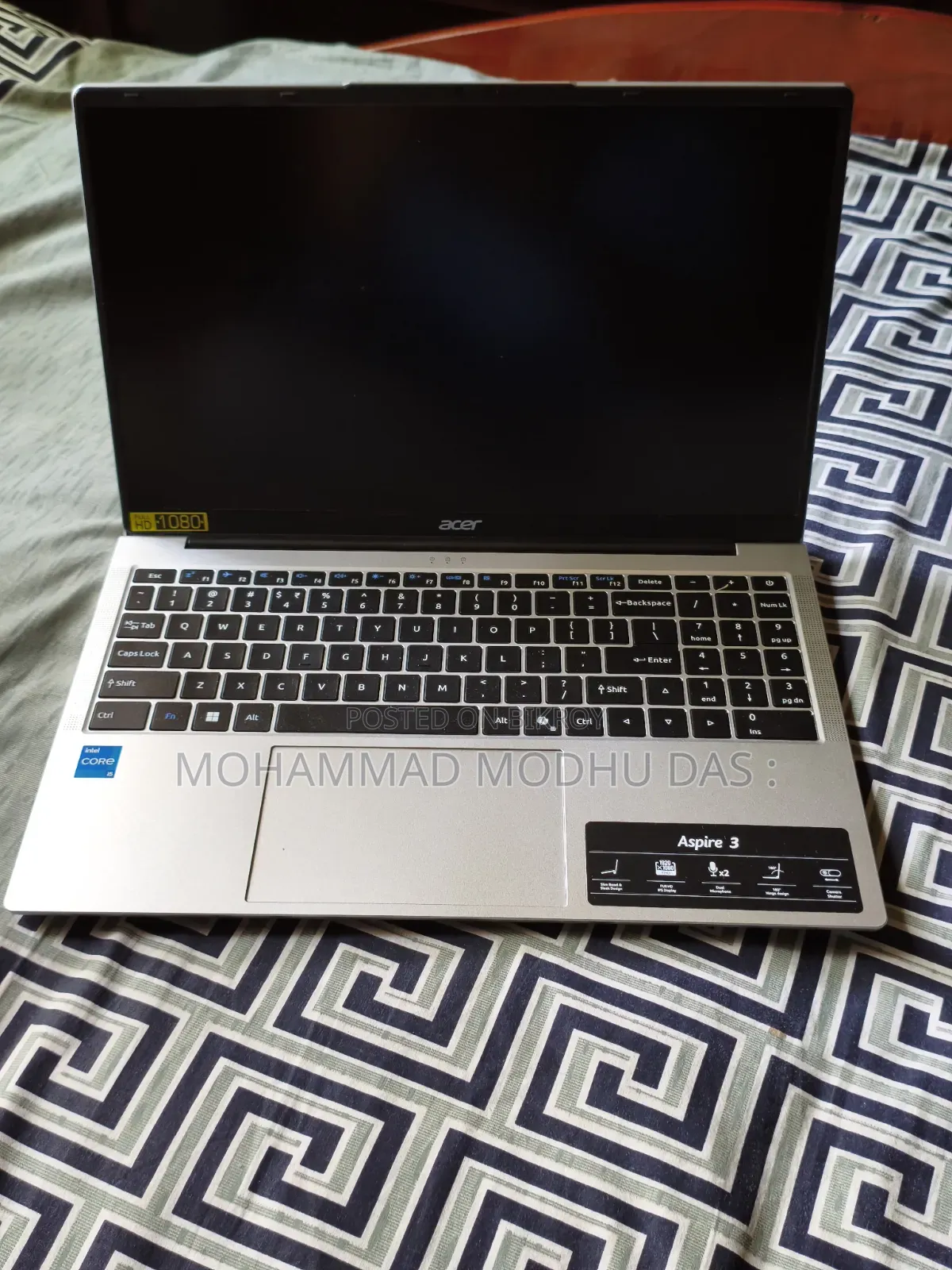 Laptop Acer Aspire 3 8GB Intel Core I5 SSD 512GB