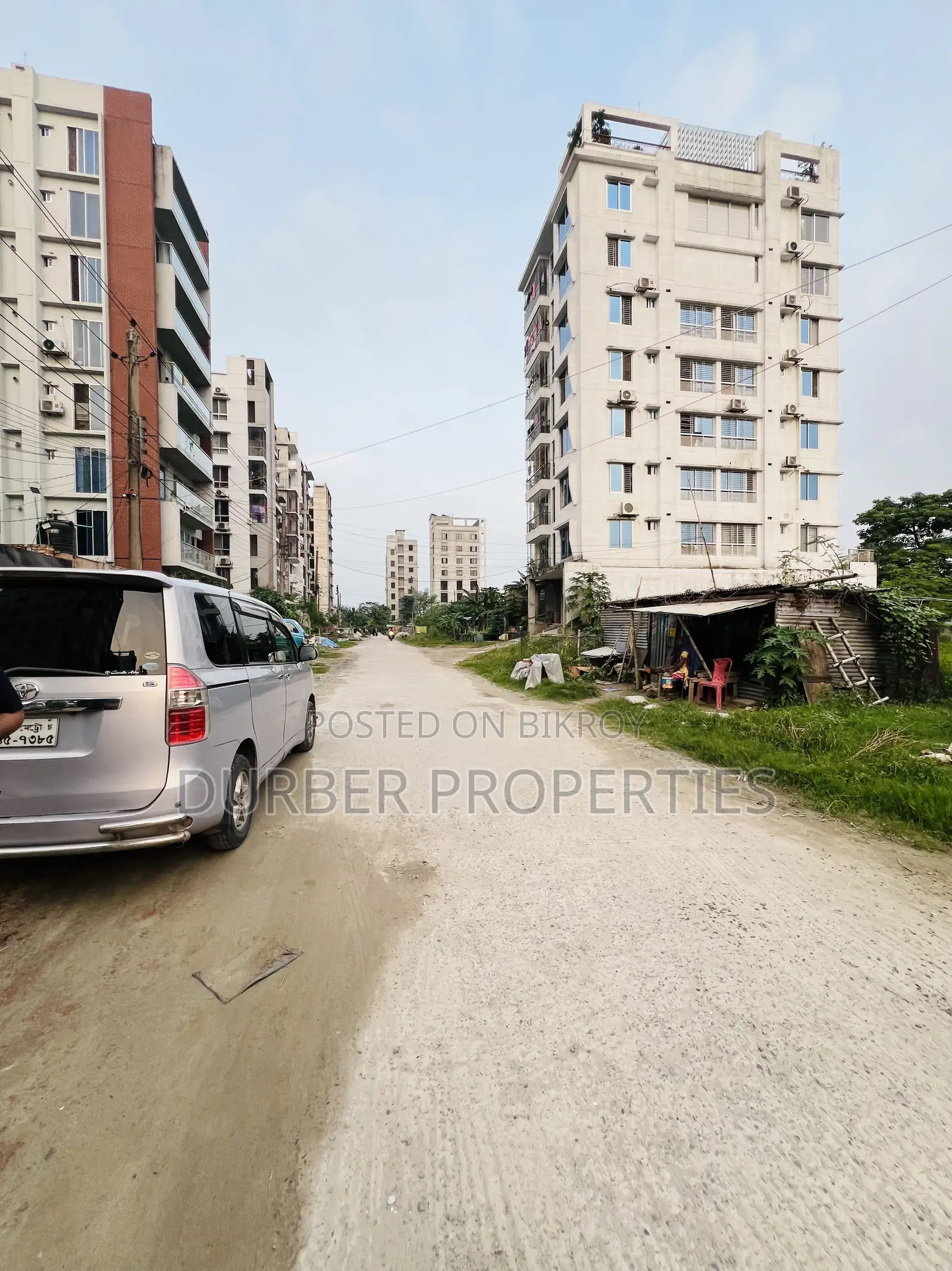 8 Katha Lake View Plot for Sell in Uttara