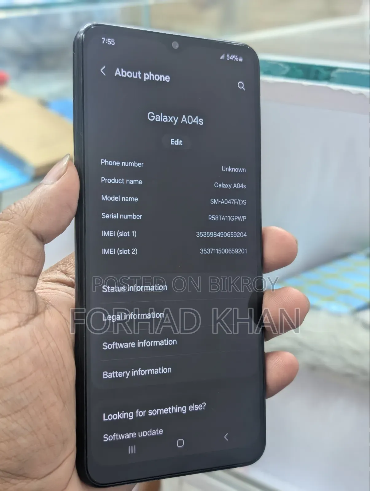 Samsung Galaxy A04s 64 GB Black