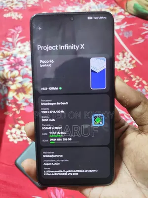 Xiaomi Poco F6 256 GB Black