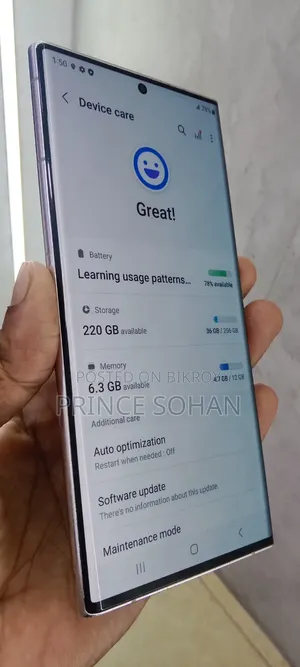 Samsung Galaxy S22 Ultra 256 GB Graphite