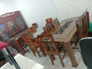 New 6 Chair Dining Table
