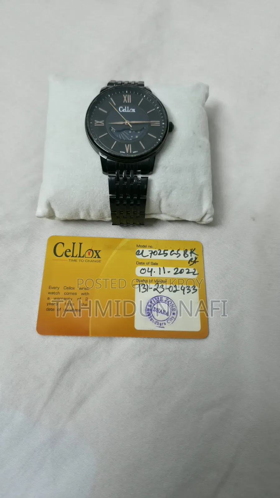 Cellox (Analogue Watch)