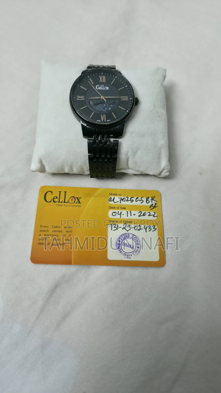 Cellox (Analogue Watch)