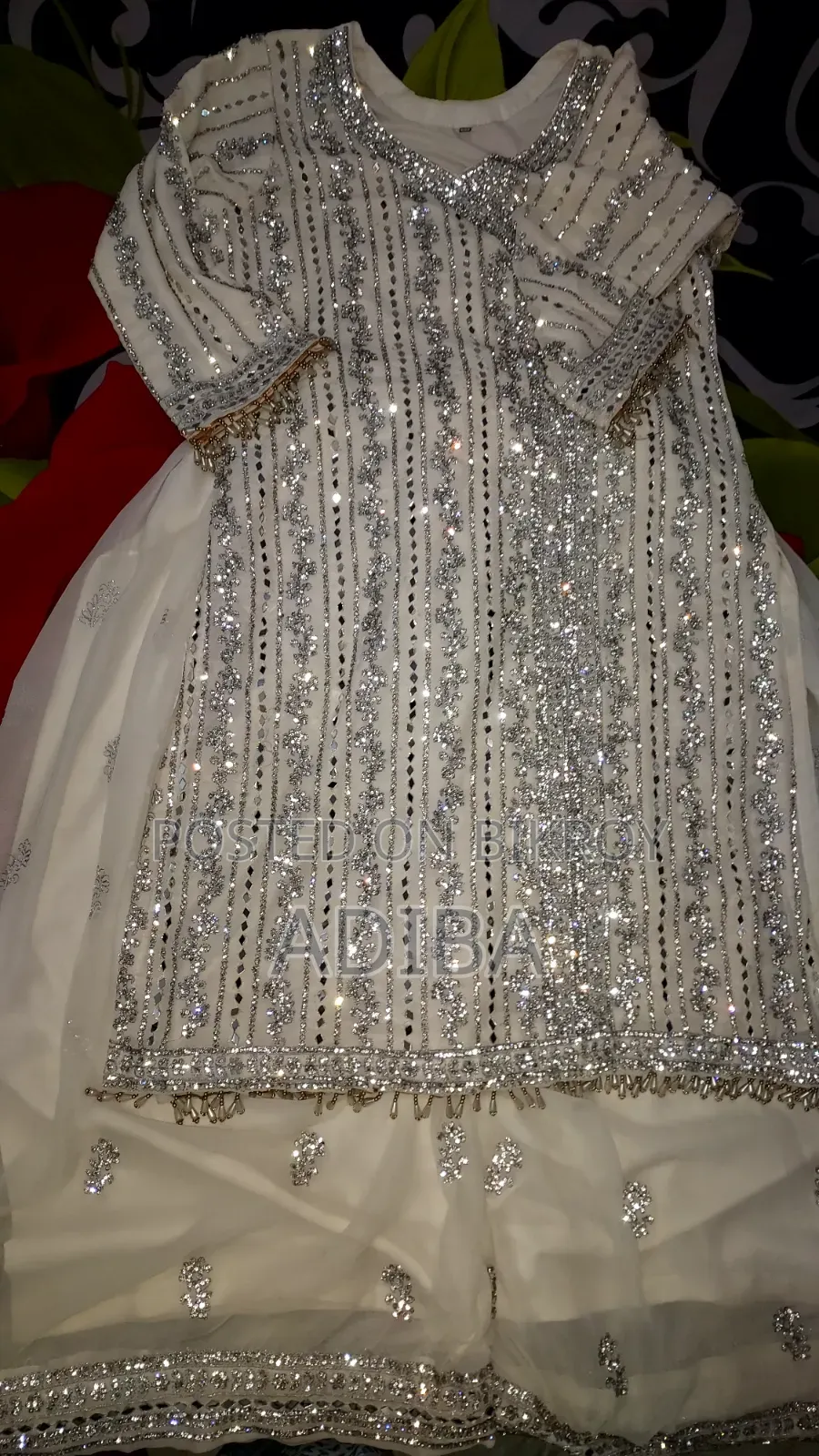Pakistani Style Embellished Dress