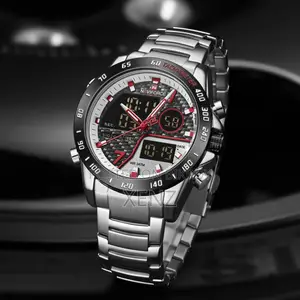 NAVIFORCE NF9171 Silver Watch for Men