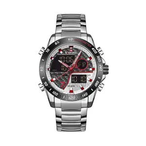 NAVIFORCE NF9171 Silver Watch for Men