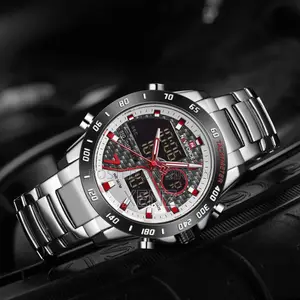 NAVIFORCE NF9171 Silver Watch for Men