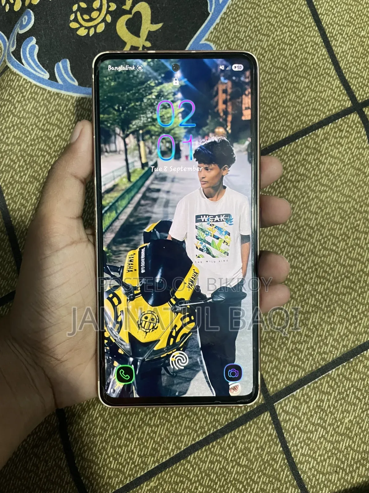 New Samsung Galaxy A53 5G 256 GB Gold