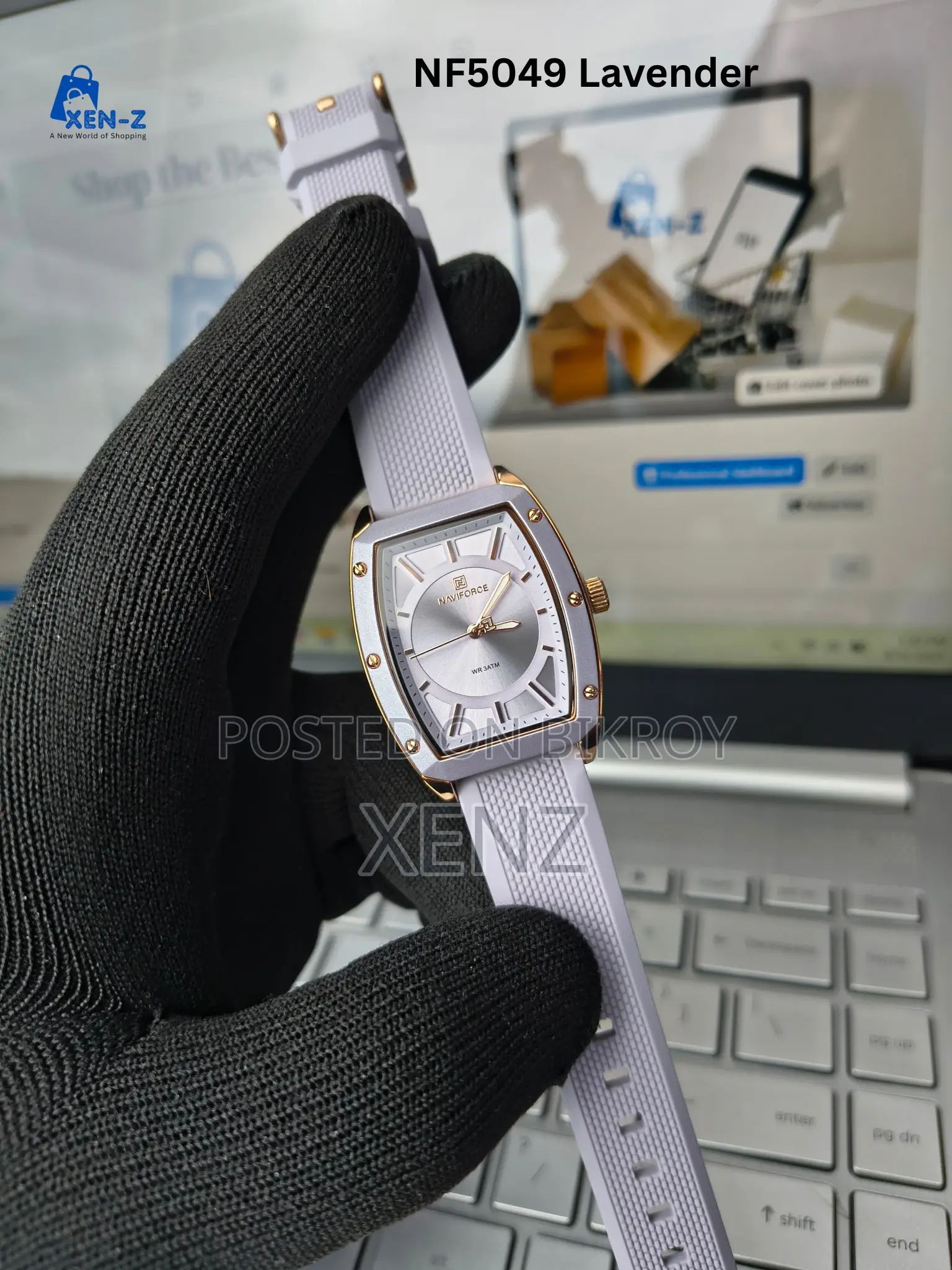 NAVIFORCE NF5049 Purple Watch for Women