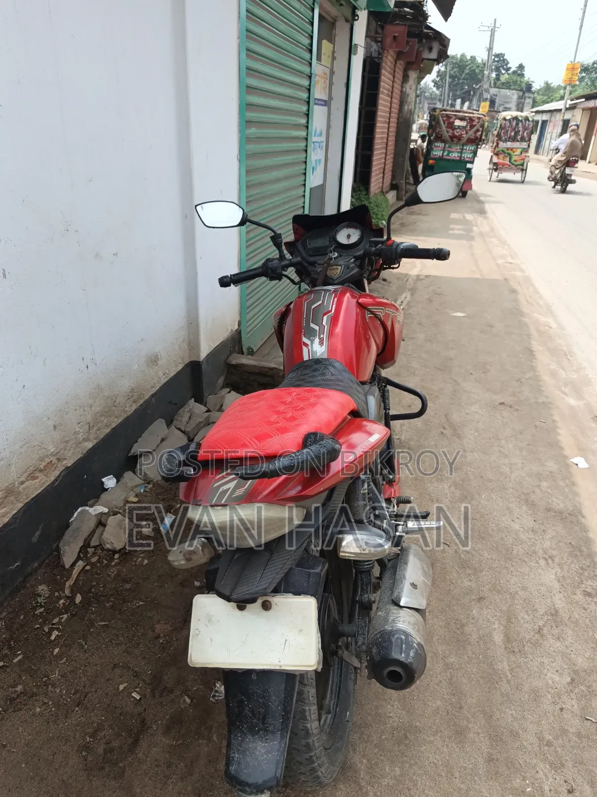TVS Apache RTR 160 2V 2018 Red