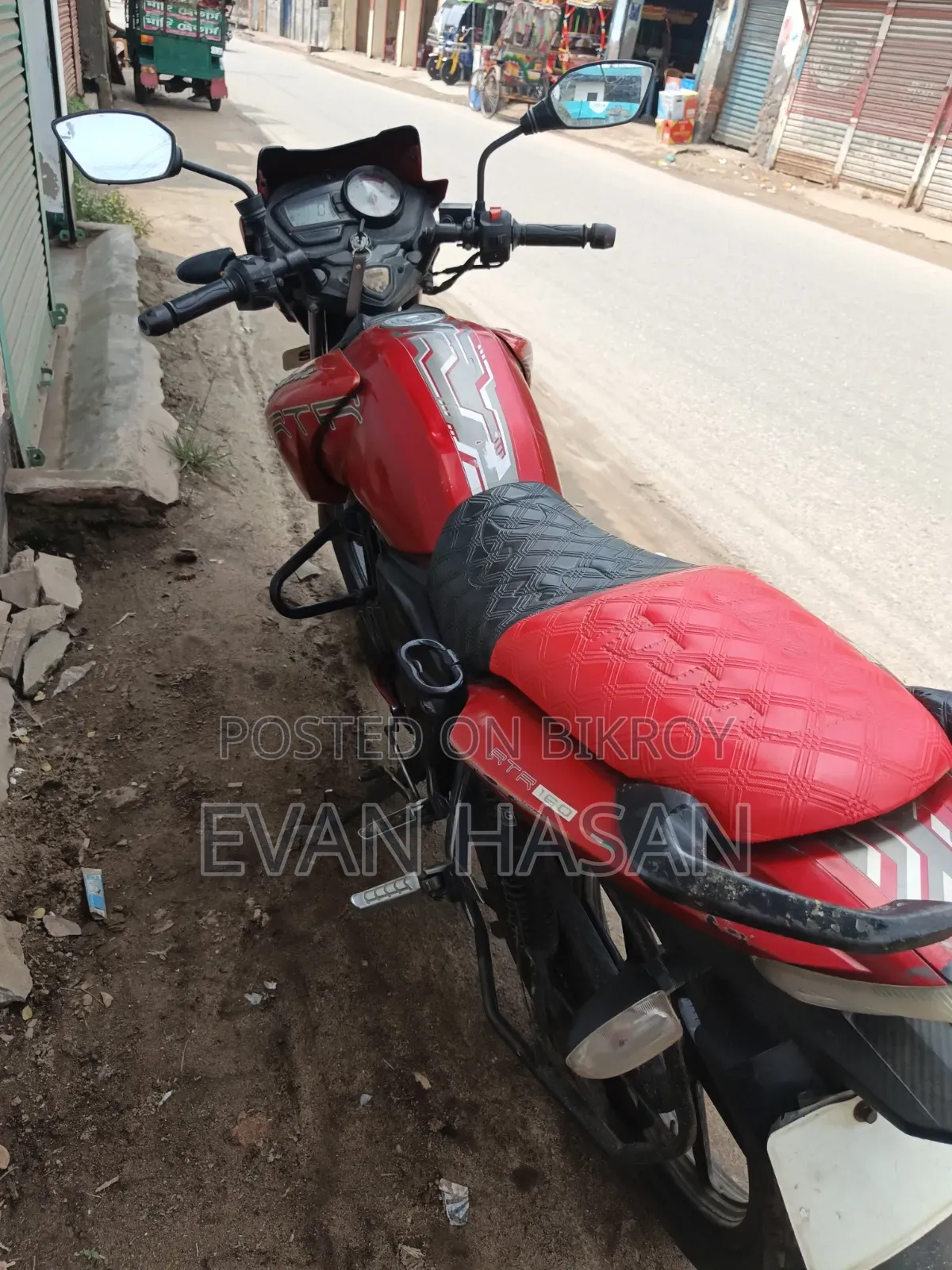 TVS Apache RTR 160 2V 2018 Red