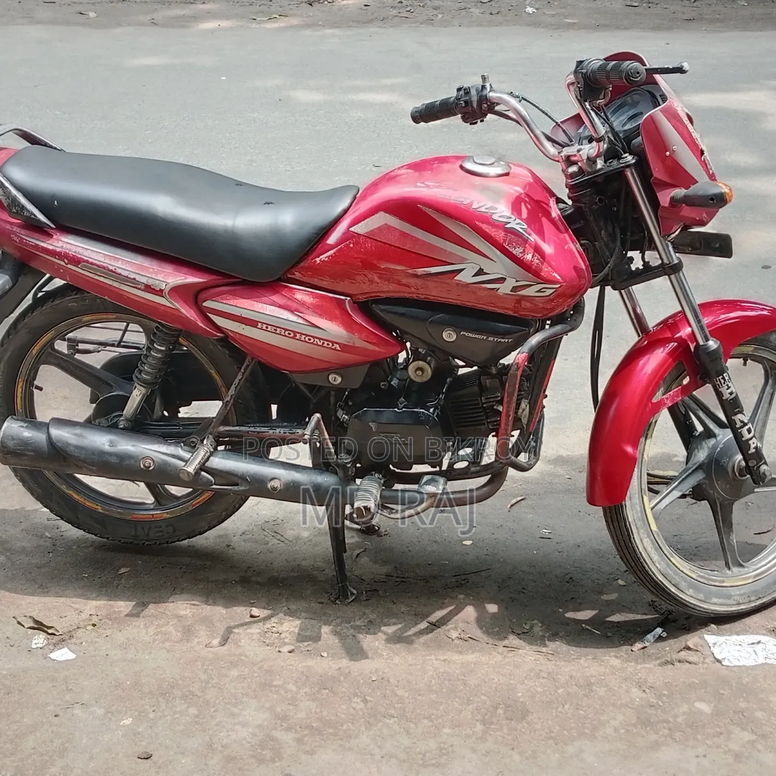 Hero Super Splendor 2013 Red