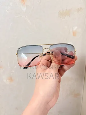 Ray-Ban Gold Frame Aviator Sunglasses for Men