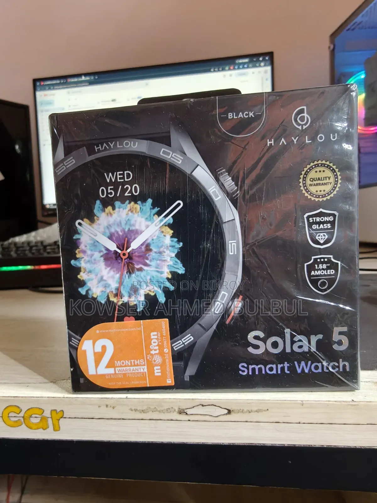Smartwatch Haylou Solar 5