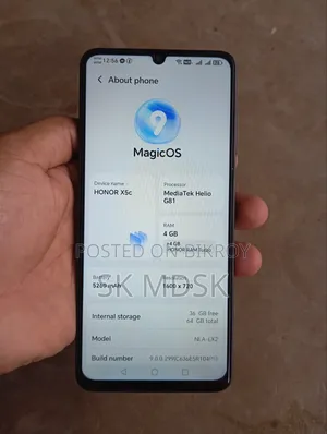 Honor X5c Plus 64 GB Black