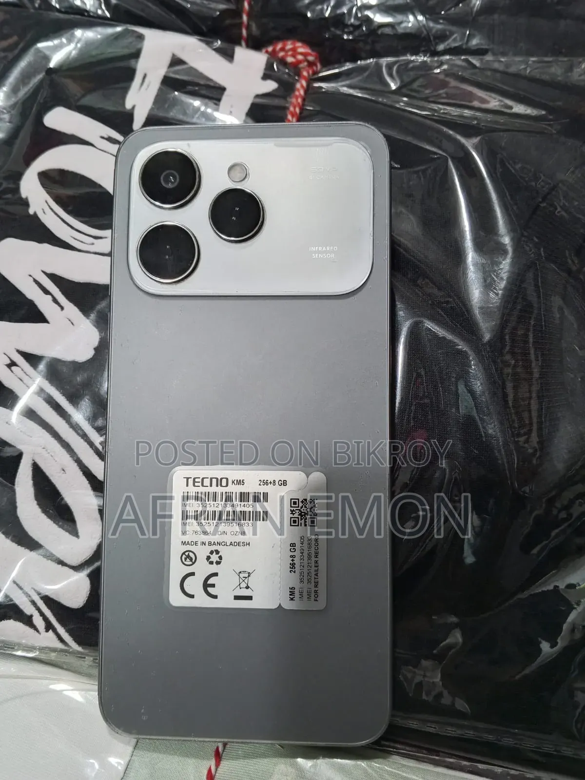 Tecno Spark 40 256 GB Gray