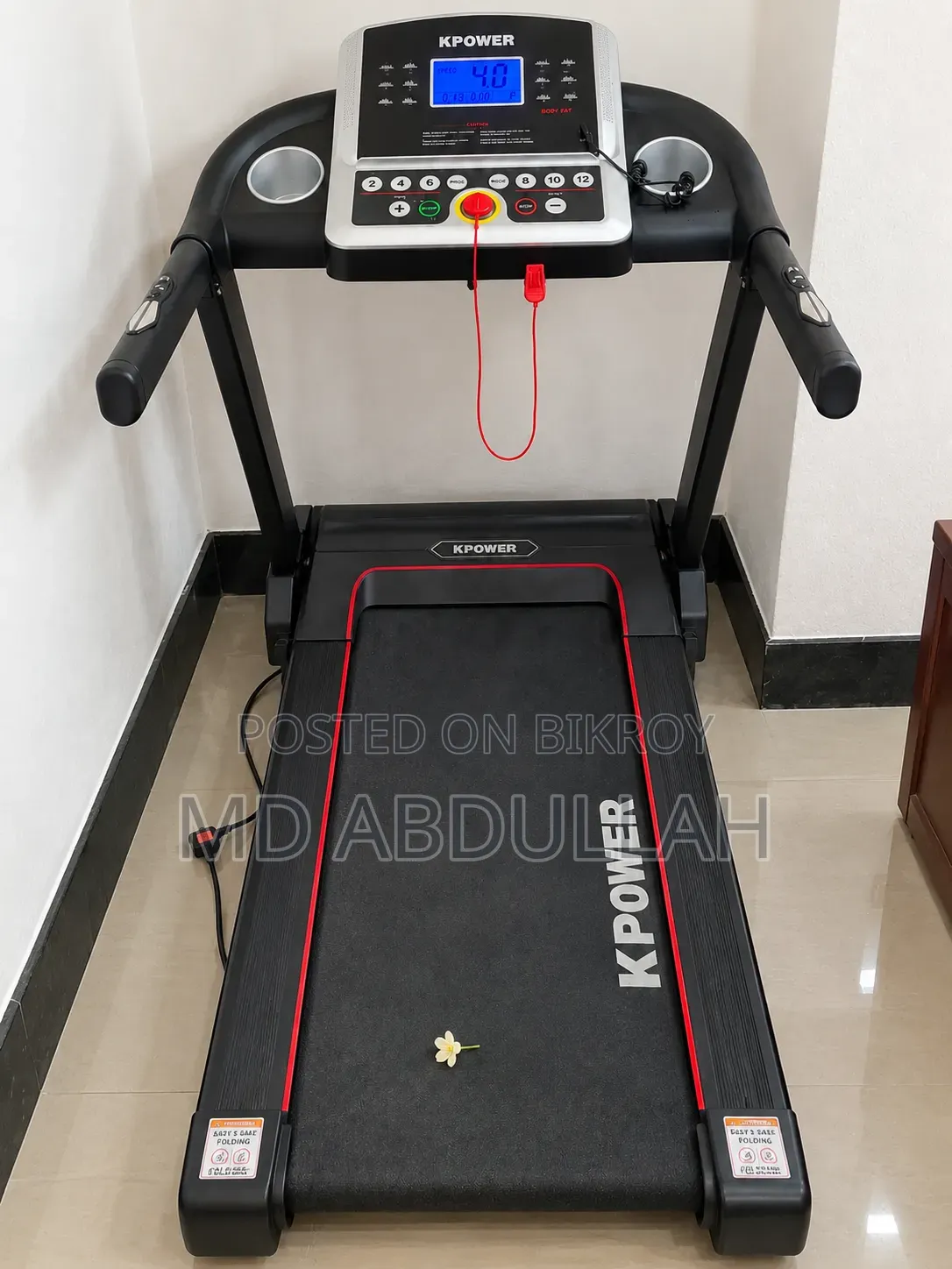  KPOWER Motorized Treadmill – Very Lightly Used