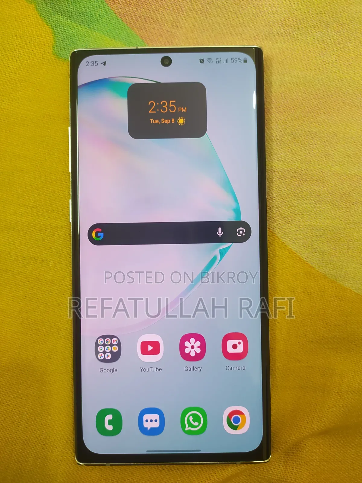 Samsung Galaxy Note 10 Plus 5G 256 GB Blue