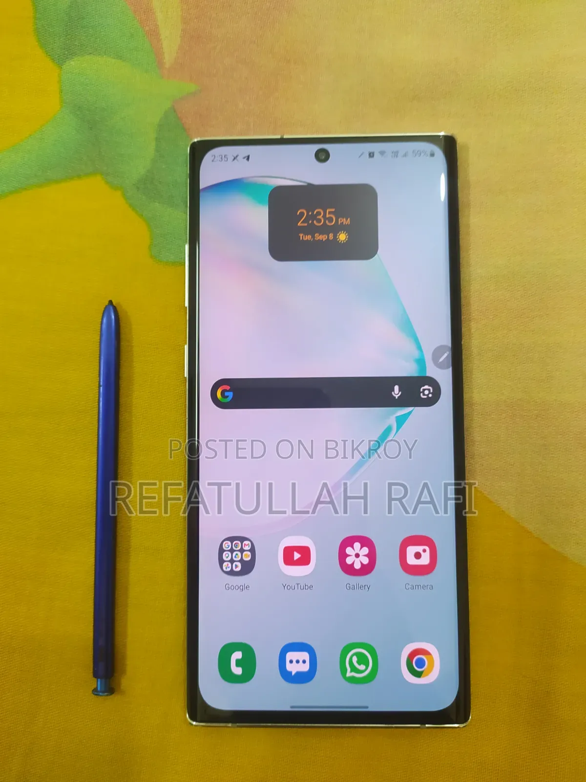 Samsung Galaxy Note 10 Plus 5G 256 GB Blue