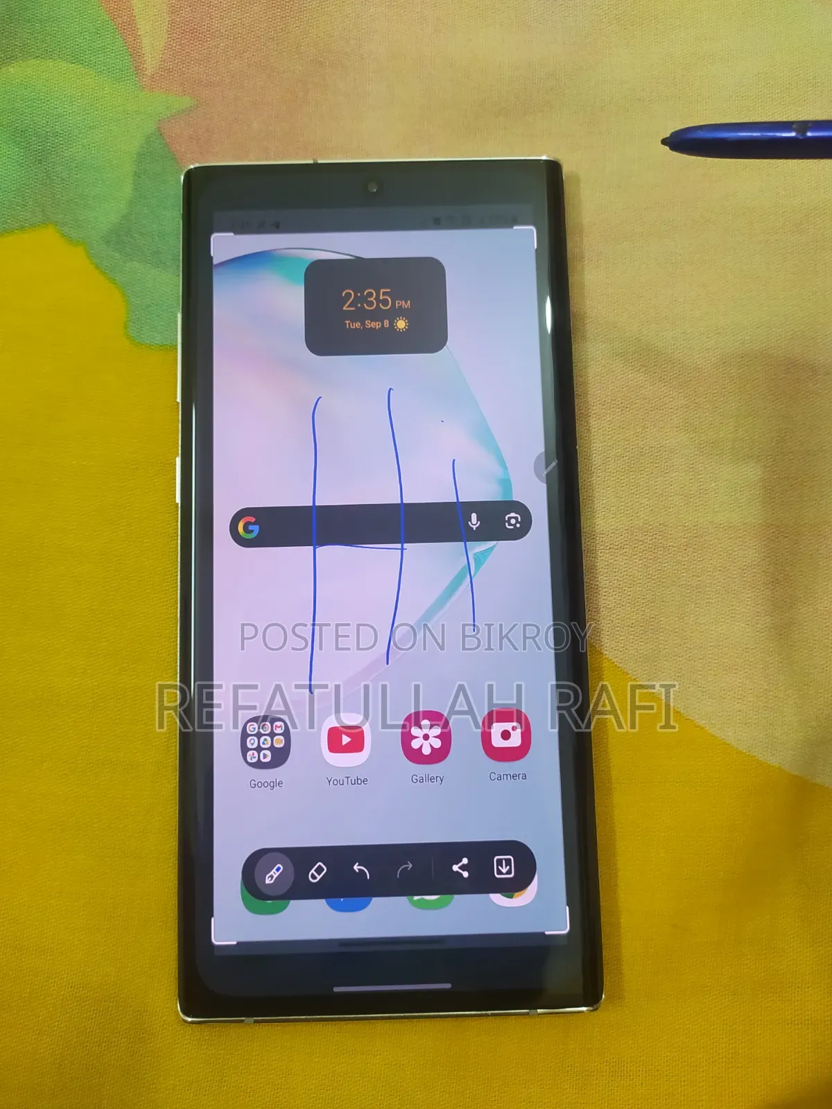 Samsung Galaxy Note 10 Plus 5G 256 GB Blue