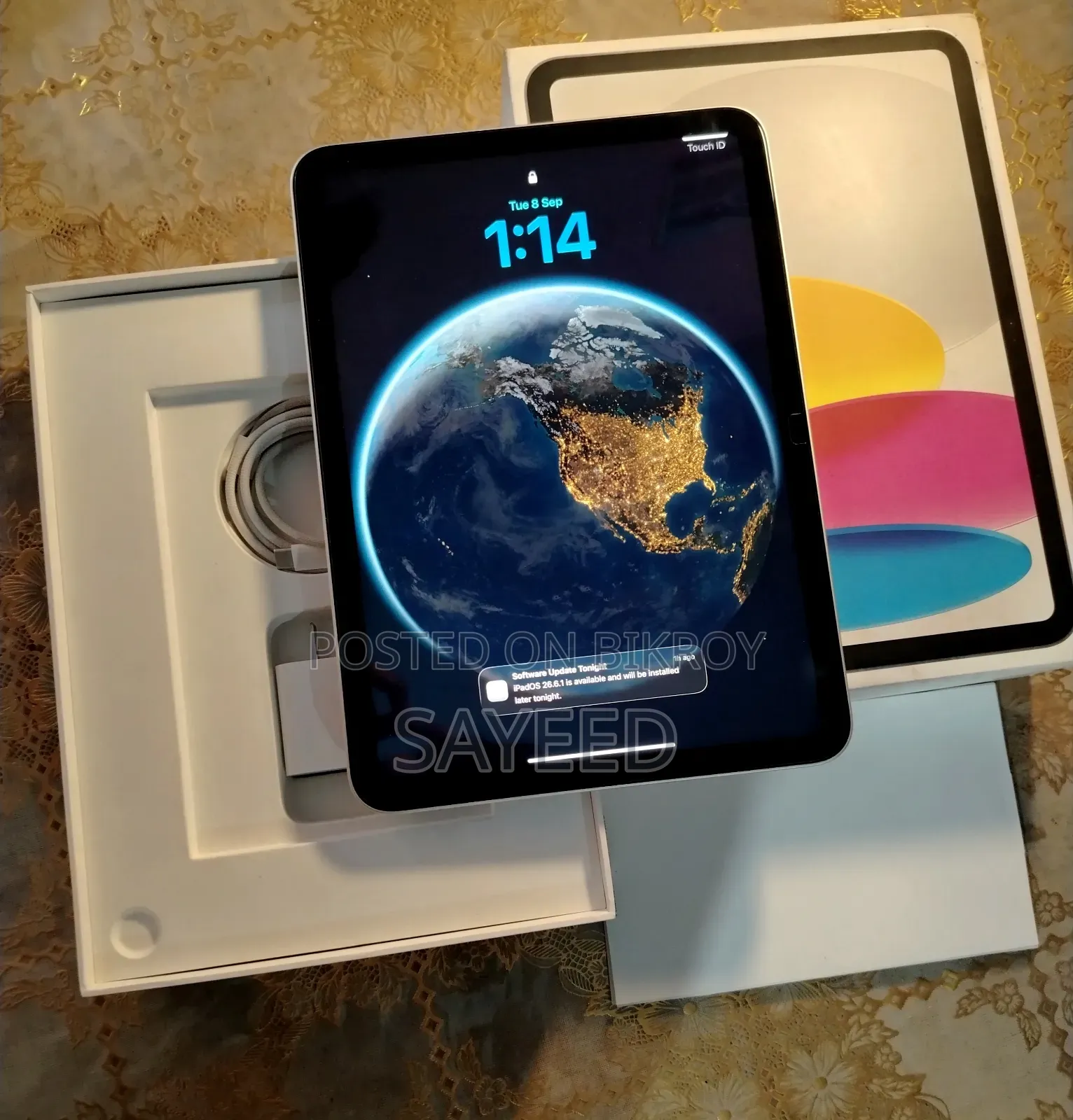 New Apple iPad (2025) 128 GB Gray